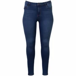 Outlet Noisy May Curve Dame Jeans Plus Size - Medium Blue Denim