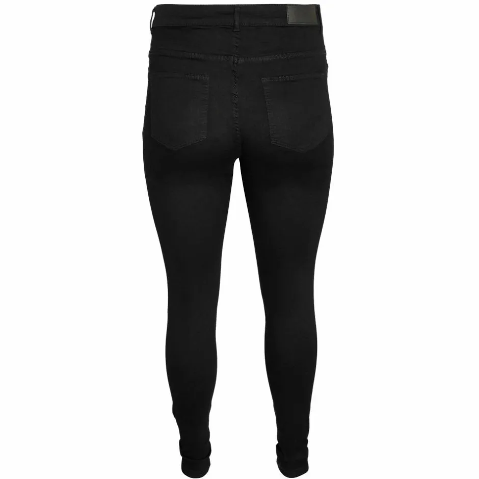 Online Noisy May Curve Dame Jeans Plus Size - Black Denim