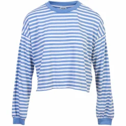 Online Noisy May Dame Bluse - Cerulean