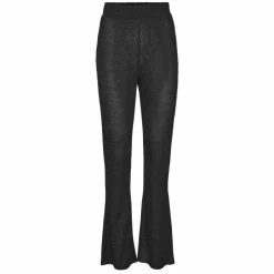 Discount Noisy May Dame Bukser m. glimmer - Dark Grey Melange