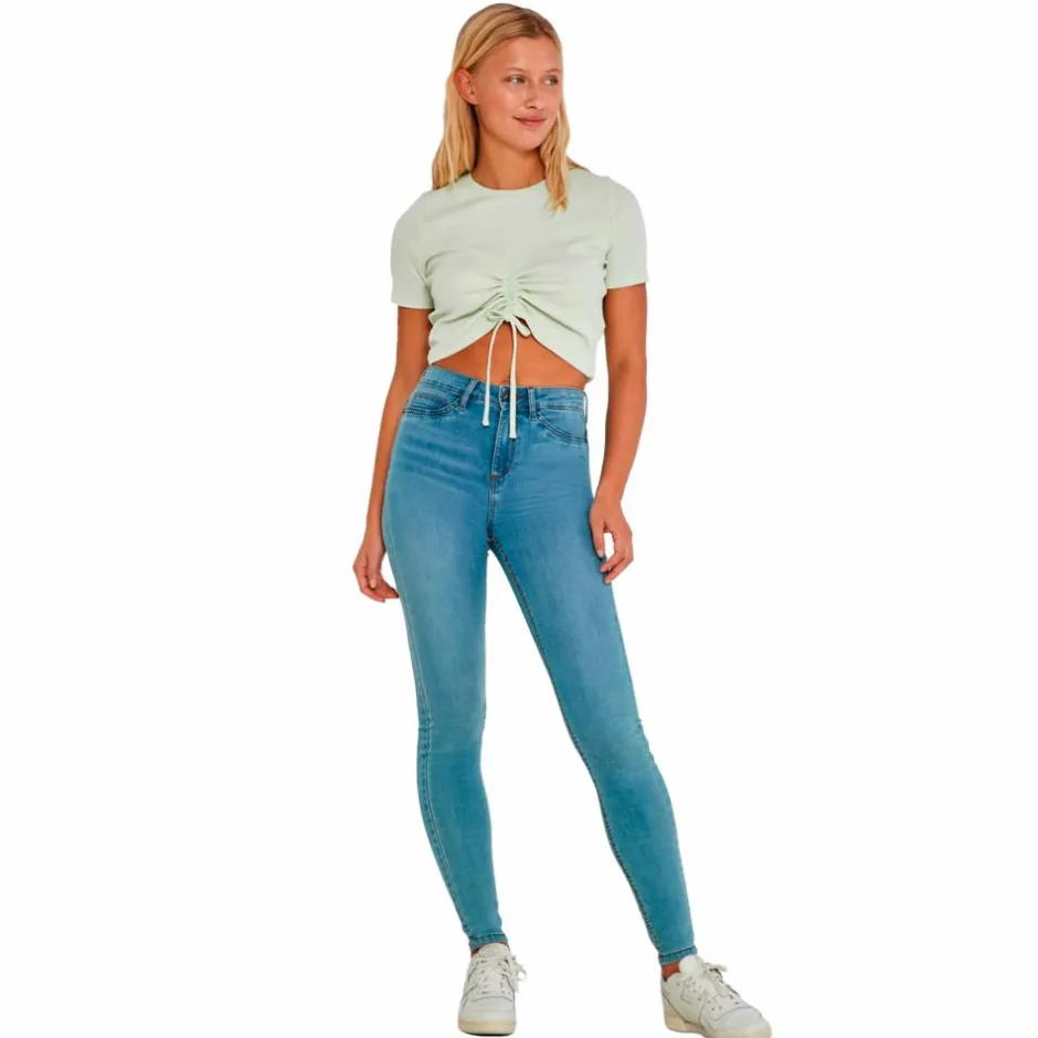 Noisy May Dame Jeans - Light Blue Denim