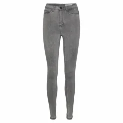 Sale Noisy May Dame Jeans - Light Grey Denim