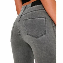 Sale Noisy May Dame Jeans - Light Grey Denim