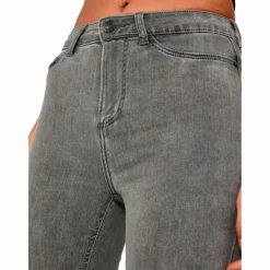 Sale Noisy May Dame Jeans - Light Grey Denim