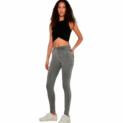 Sale Noisy May Dame Jeans - Light Grey Denim