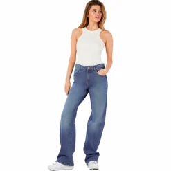 Sale Noisy May Dame Jeans - Medium Blue Denim