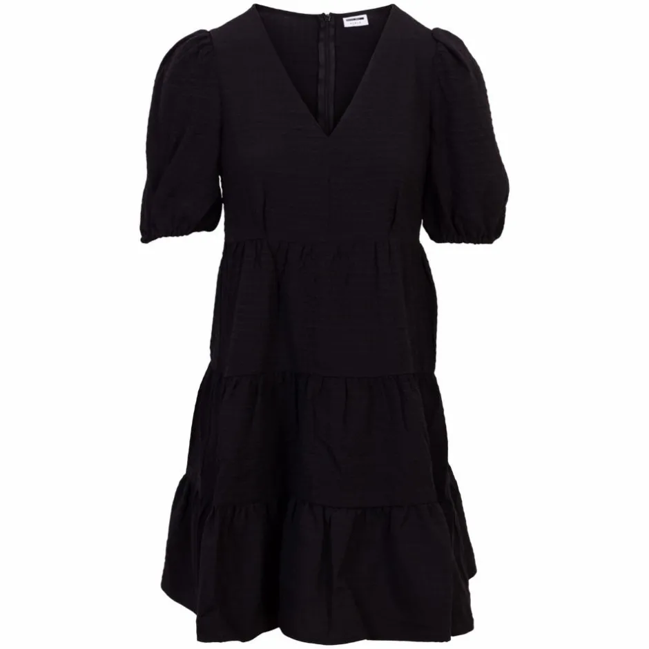 Clearance Noisy May Dame Kjole - Black