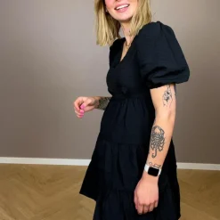 Clearance Noisy May Dame Kjole - Black