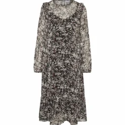 Noisy May Dame Kjole - Black/Abstract