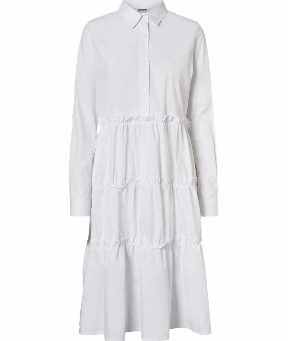 Hot Noisy May Dame Kjole - Bright White