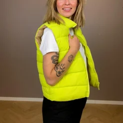 Hot Noisy May Dame Vest - Wild Lime