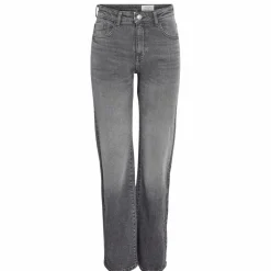 New Noisy May NMYOLANDA Dame Jeans - Dark Grey Denim