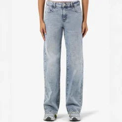 Hot Noisy May Yolanda Dame Jeans - Light Blue Denim