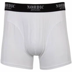Nordic Apparel Balder Herre Tights i bambus - Black/White