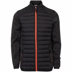 Best Nordic Apparel Webster Herre Fleecejakke - Black/Black