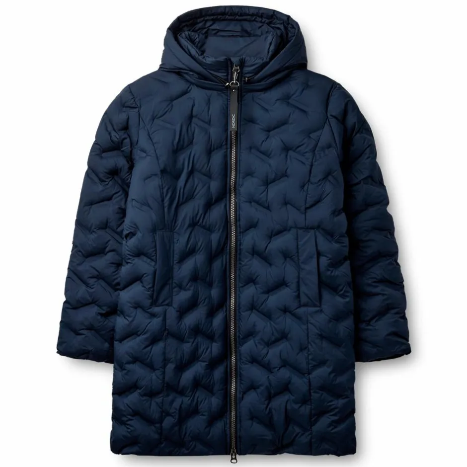 Sale Nordic Project 18 Alice Dame Vinterjakke - Total Eclipse