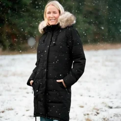 Best Nordic Project 18 Artemis Dame Vinterjakke m. BIONIC-FINISH® ECO coating - METEORITE