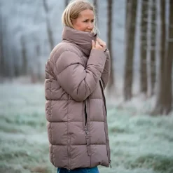 Outlet Nordic Project 18 Ayla Dame Vinterjakke m. BIONIC-FINISH® ECO coating - Caribou