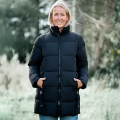 New Nordic Project 18 Ayla Dame Vinterjakke m. BIONIC-FINISH® ECO coating - METEORITE