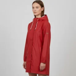 Sale Nordic Project 18 Bossy Dame Regnjakke - POPPY RED