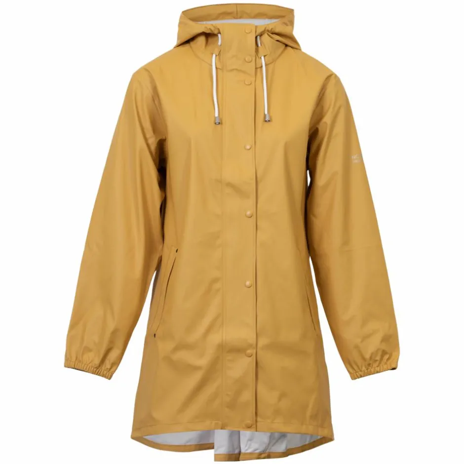 Outlet Nordic Project 18 Bossy Dame Regnjakke - HONEY GOLD