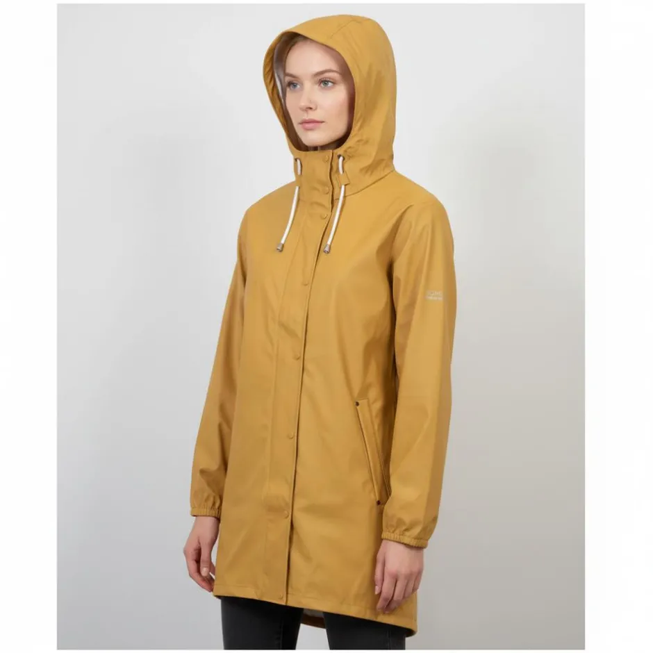 Outlet Nordic Project 18 Bossy Dame Regnjakke - HONEY GOLD