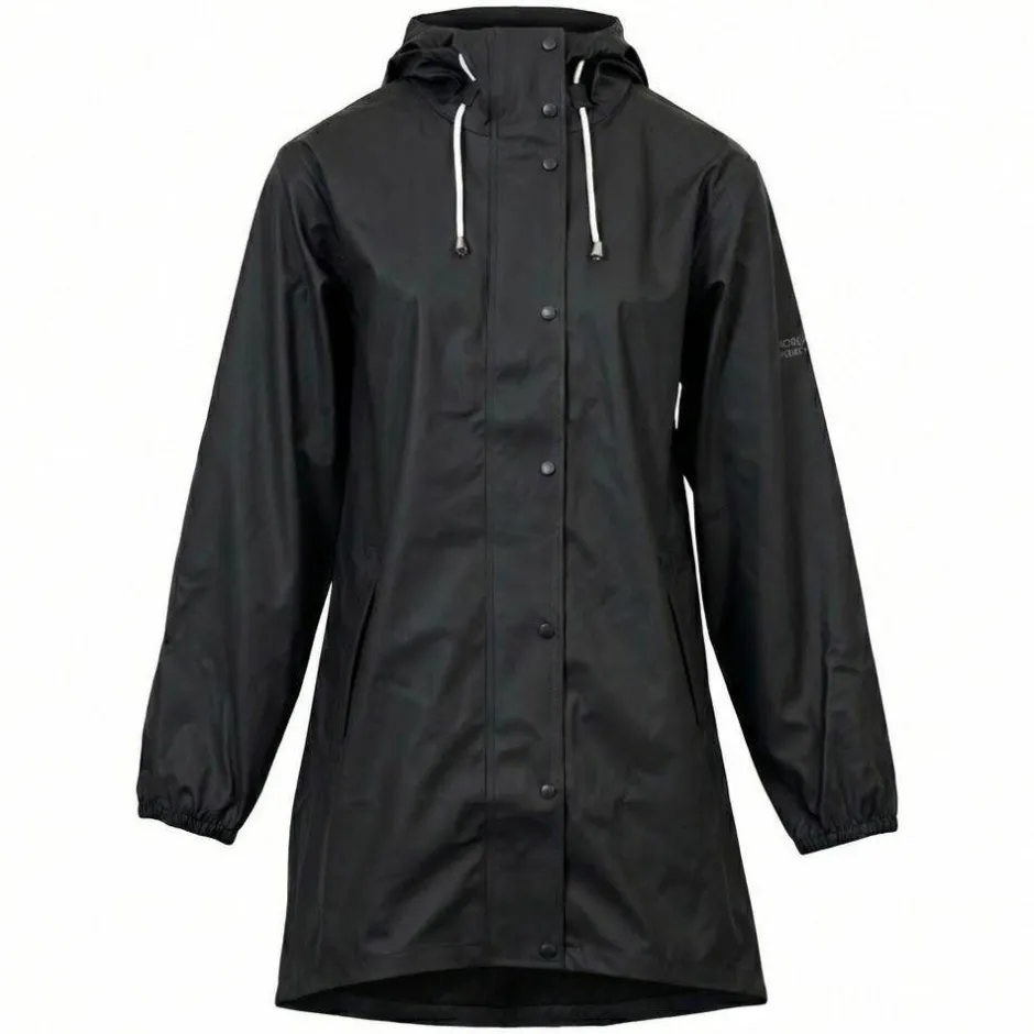 Hot Nordic Project 18 Bossy Dame Regnjakke - Black