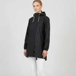 Hot Nordic Project 18 Bossy Dame Regnjakke - Black