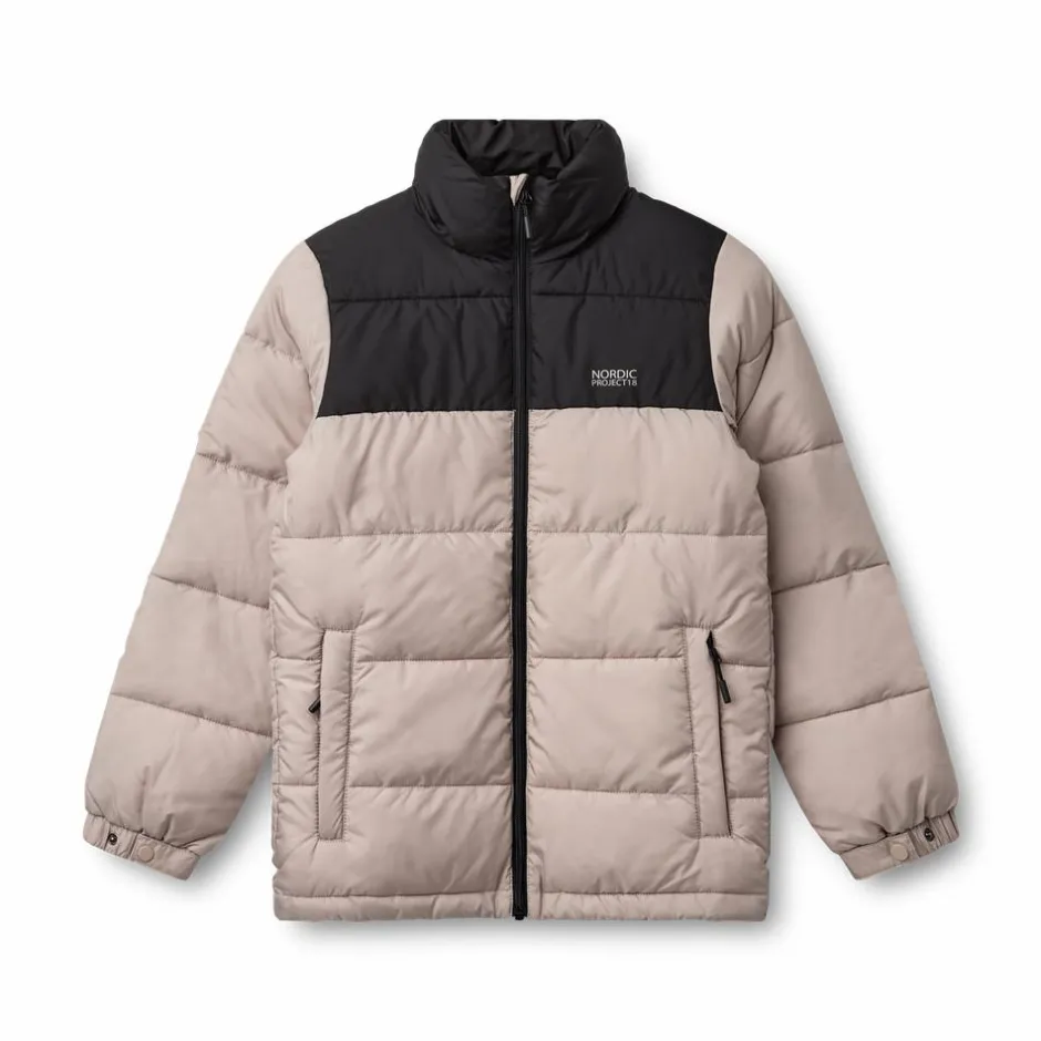 Nordic Project 18 Fjord Børne Vinterjakke - DESERT TAUPE