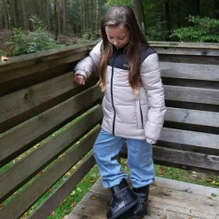 Nordic Project 18 Fjord Børne Vinterjakke - DESERT TAUPE