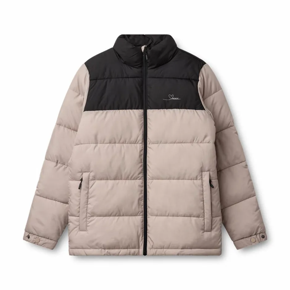 Nordic Project 18 Fjord Dame Vinterjakke - DESERT TAUPE