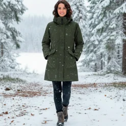 Sale Nordic Project 18 Mabel Dame Vinterjakke - Deep Depyhs