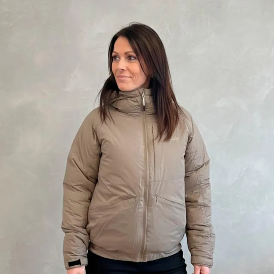 Discount Nordic Project 18 Reno Dame Vinterjakke m. BIONIC-FINISH® ECO coating - Caribou