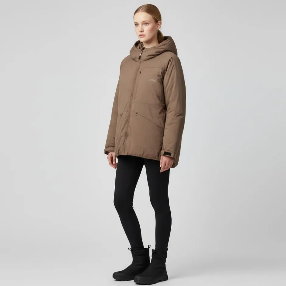 Discount Nordic Project 18 Reno Dame Vinterjakke m. BIONIC-FINISH® ECO coating - Caribou