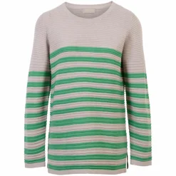 Ofelia Dame Striktrøje - Green combi
