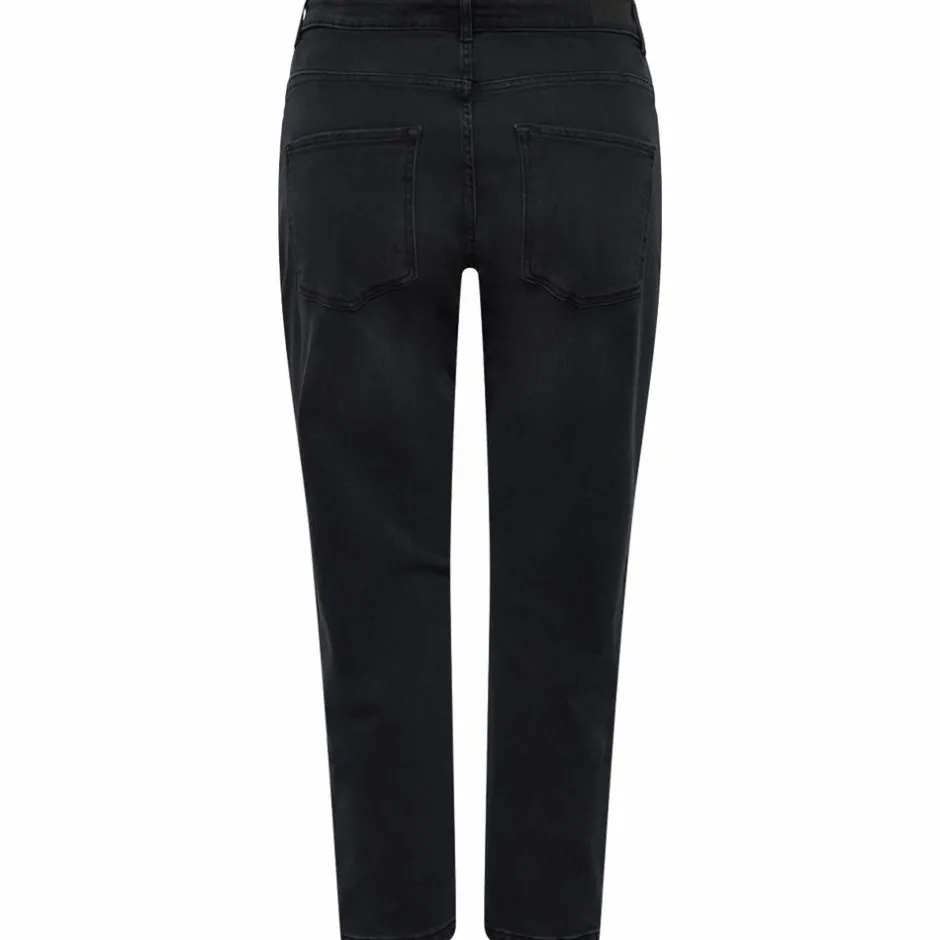 New Only Carmakoma Dame Jeans Plus Size - Denim black