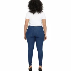 Outlet Only Carmakoma Dame Jeans Plus Size - Denim Blue
