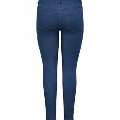 Outlet Only Carmakoma Dame Jeans Plus Size - Denim Blue
