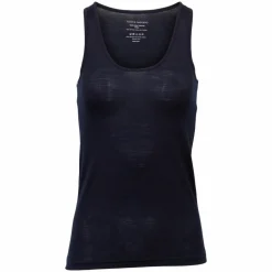 Online Panos Emporio Dame Tanktop i merinouldmix - Dark Navy