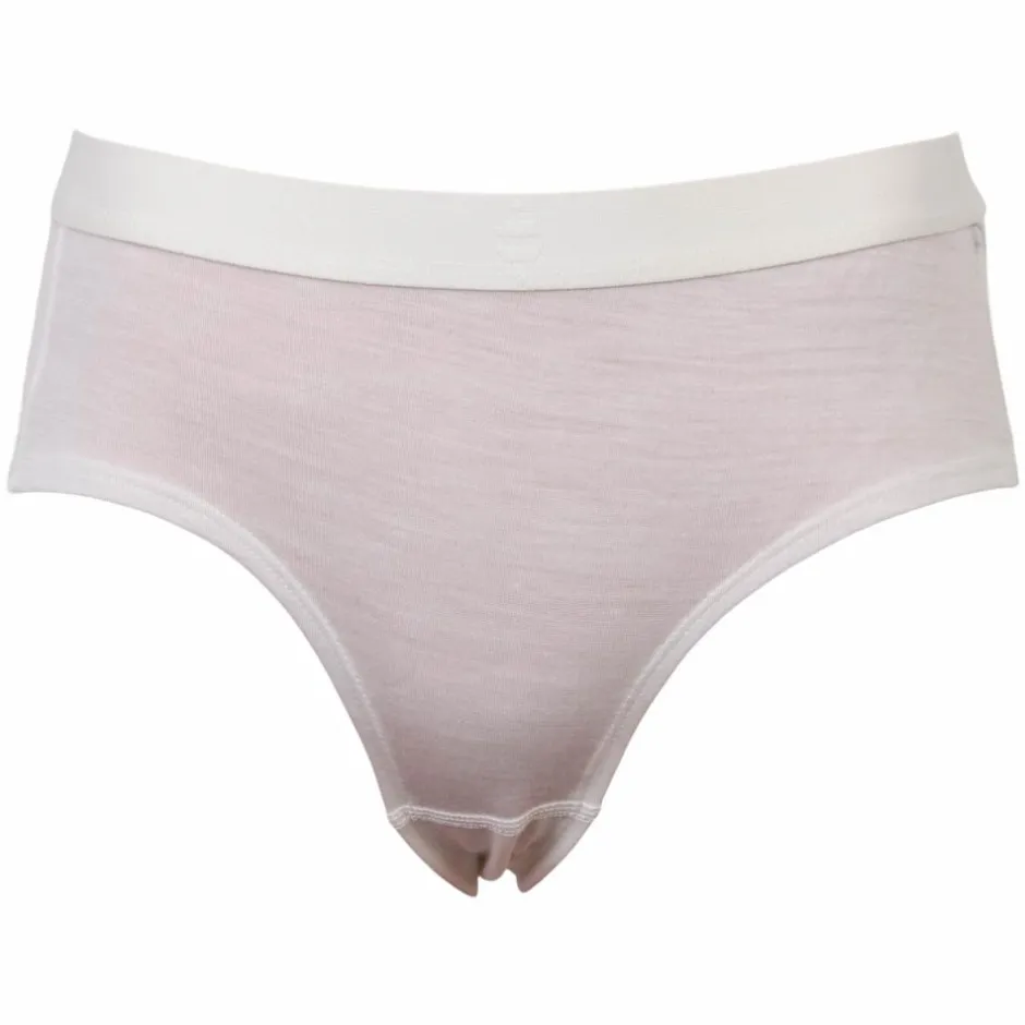 Discount Panos Emporio Dame Trusser i merinouldmix - Offwhite