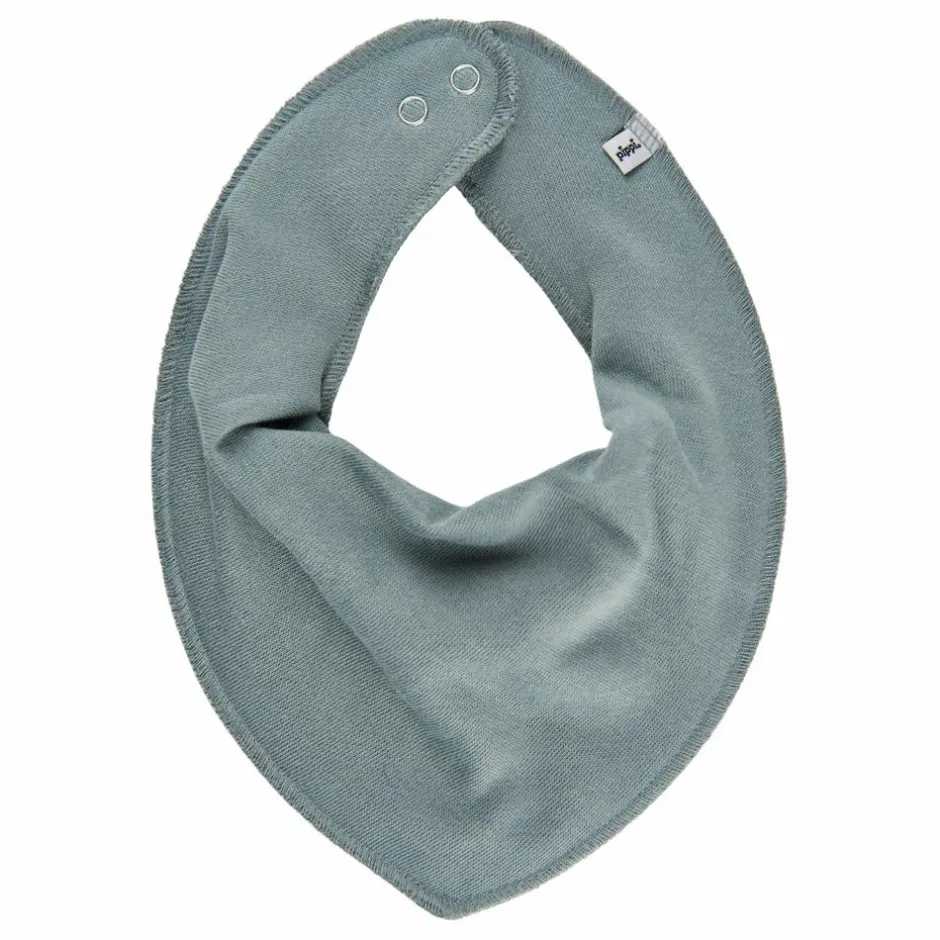 Clearance Pippi Baby Savlesmæk i økologisk bomuld - Lead