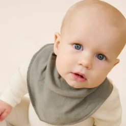 Hot Pippi Baby Savlesmæk i økologisk bomuld - Vetiver