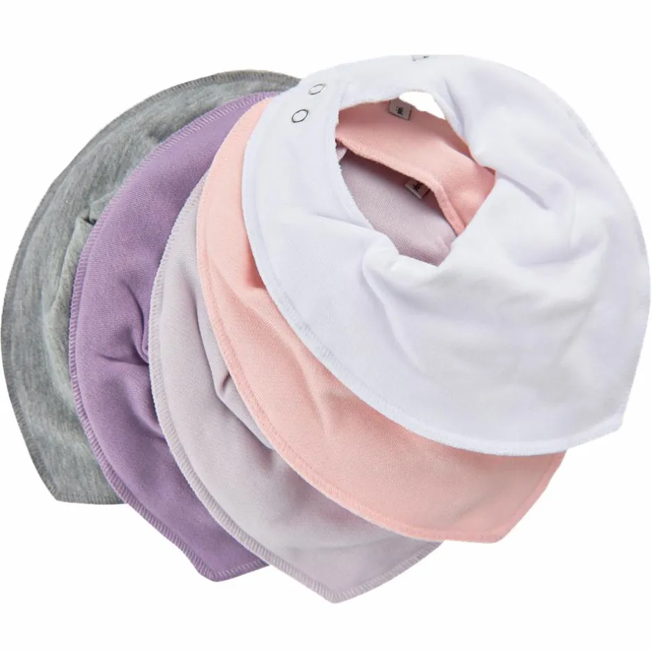 Clearance Pippi Baby Savlesmæk i økologisk bomuld - Rose