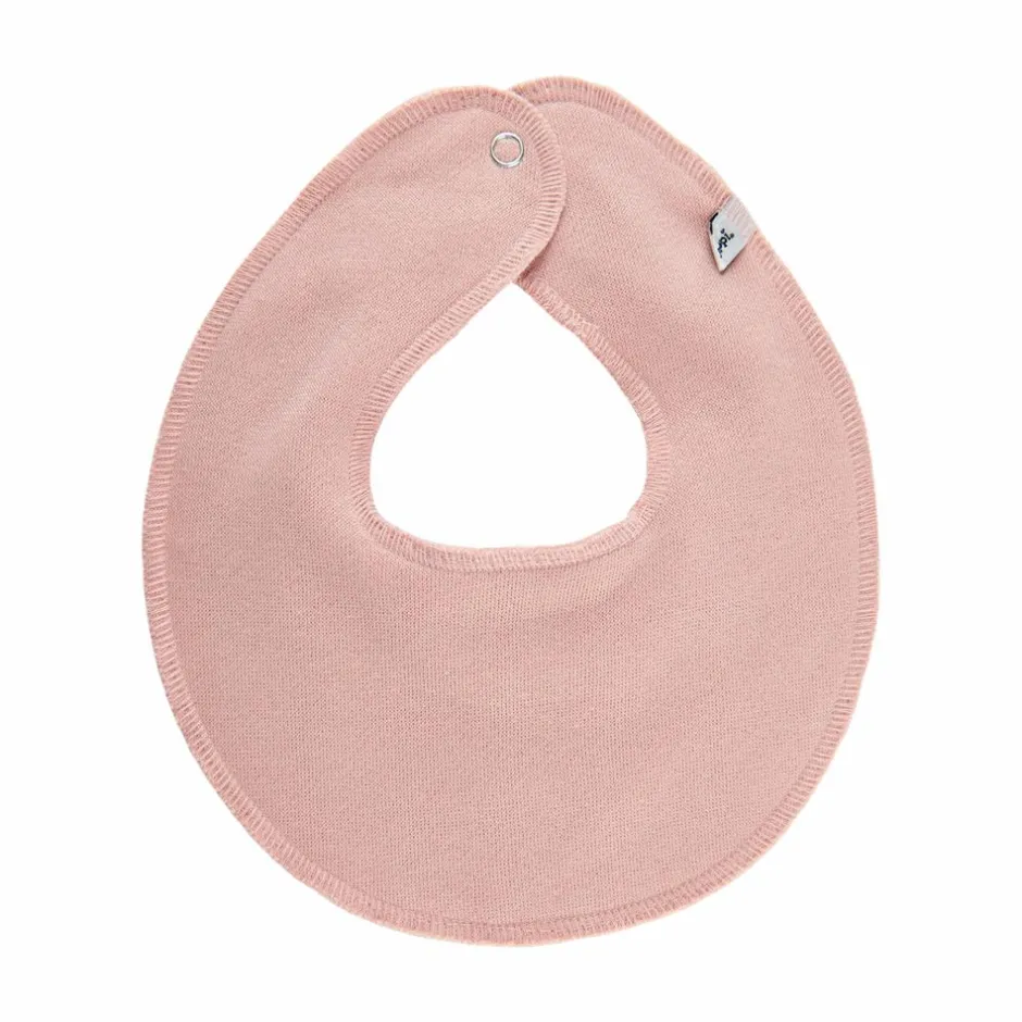 Online Pippi Baby Savlesmæk i økologisk bomuld - Misty Rose