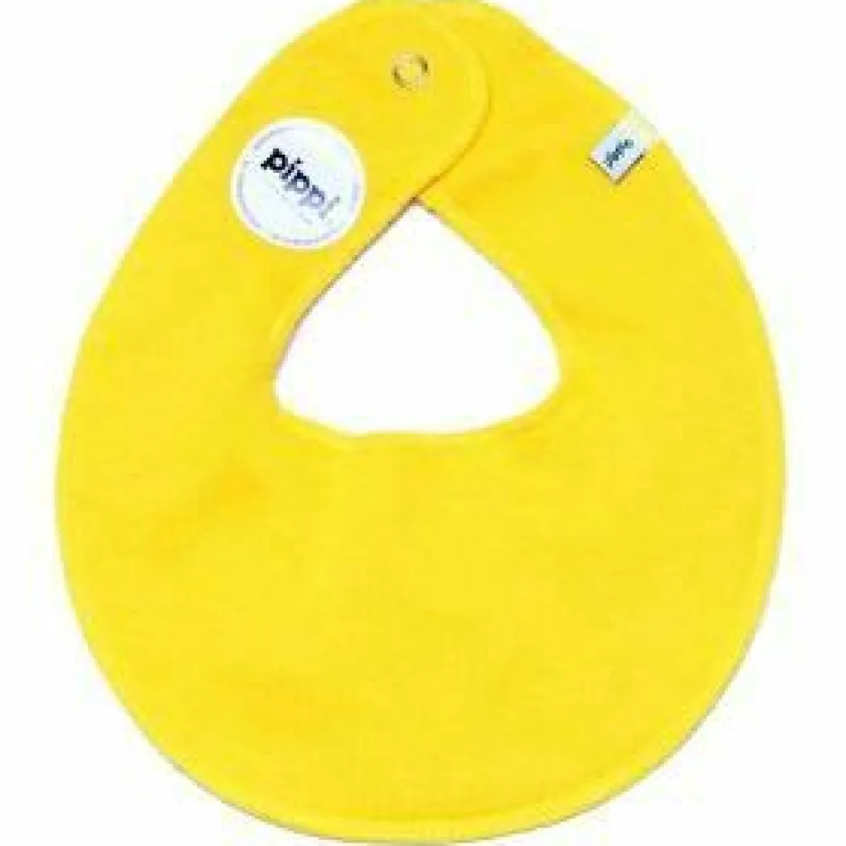 Sale Pippi Baby Savlesmæk i økologisk bomuld - Yellow