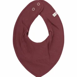 Online Pippi Baby Savlesmæk i økologisk bomuld - New Maroon