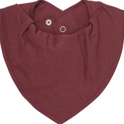 Online Pippi Baby Savlesmæk i økologisk bomuld - New Maroon