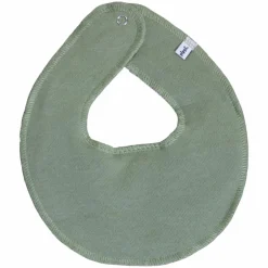 Outlet Pippi Baby Savlesmæk i økologisk bomuld - Dry Green