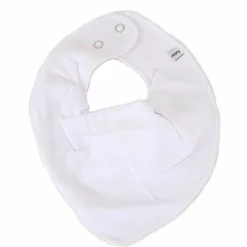 Discount Pippi Baby Savlesmæk i økologisk bomuld - White