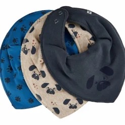 Online Pippi Baby Savlesmæk i økologisk bomuld - Vallarta Blue